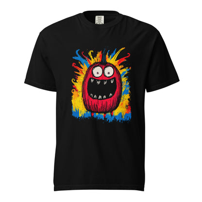 Halloween-Kollektion 2024 - No. 11 - Schweres textilgefärbtes Unisex-T-Shirt - in 3 Farben