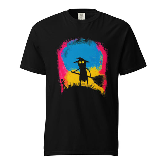 Halloween-Kollektion 2024 - No. 12 - Schweres textilgefärbtes Unisex-T-Shirt - in 3 Farben