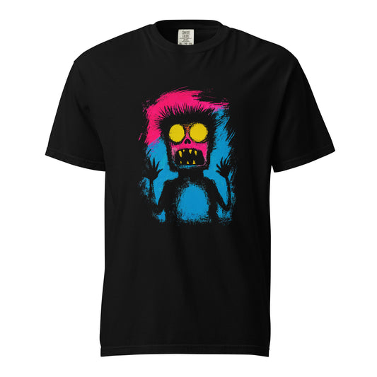 Halloween-Kollektion 2024 - No. 05 - Schweres textilgefärbtes Unisex-T-Shirt - in 3 Farben