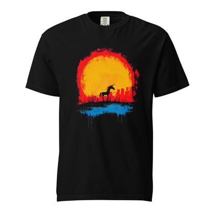 Halloween-Kollektion 2024 - No. 30 - Schweres textilgefärbtes Unisex-T-Shirt - in 3 Farben