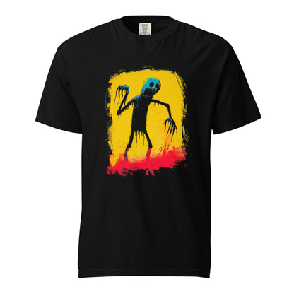 Halloween-Kollektion 2024 - No. 32 - Schweres textilgefärbtes Unisex-T-Shirt - in 3 Farben