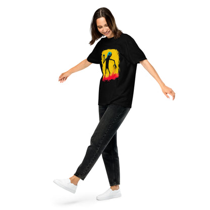 Halloween-Kollektion 2024 - No. 32 - Schweres textilgefärbtes Unisex-T-Shirt - in 3 Farben