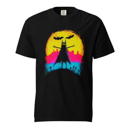 Halloween-Kollektion 2024 - No. 35 - Schweres textilgefärbtes Unisex-T-Shirt - in 3 Farben