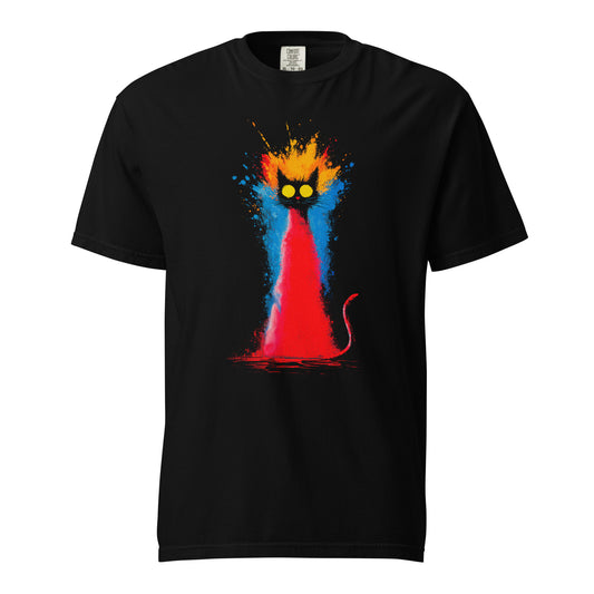 Halloween-Kollektion 2024 - No. 36 - Schweres textilgefärbtes Unisex-T-Shirt - in 3 Farben