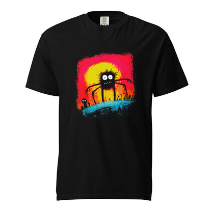 Halloween-Kollektion 2024 - No. 41 - Schweres textilgefärbtes Unisex-T-Shirt - in 3 Farben