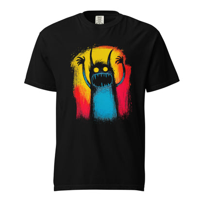 Halloween-Kollektion 2024 - No. 04 - Schweres textilgefärbtes Unisex-T-Shirt - in 3 Farben