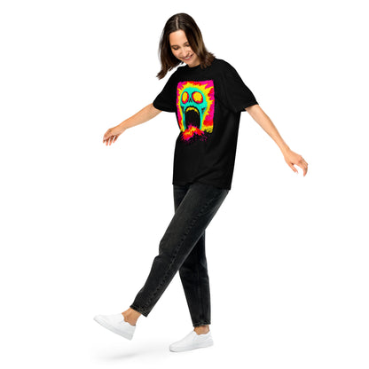 NEON Halloween-Kollektion 2024 - No. 07 - Schweres textilgefärbtes Unisex-T-Shirt - in 4 Farben