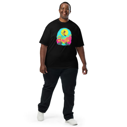 NEON Halloween-Kollektion 2024 - No. 11 - Schweres textilgefärbtes Unisex-T-Shirt - in 6 Farben