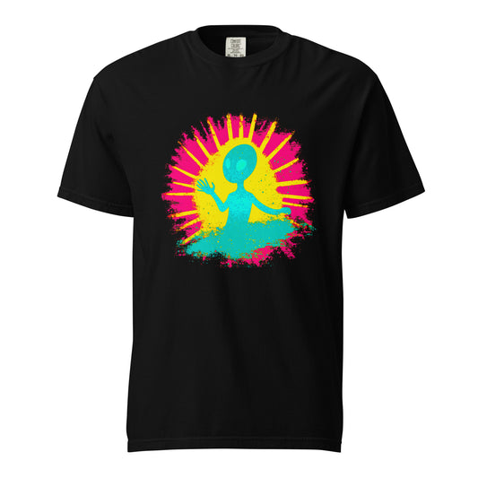 NEON Halloween-Kollektion 2024 - No. 12 - Schweres textilgefärbtes Unisex-T-Shirt - in 6 Farben