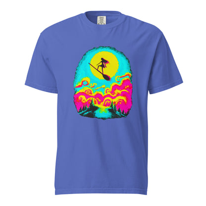 NEON Halloween-Kollektion 2024 - No. 11 - Schweres textilgefärbtes Unisex-T-Shirt - in 6 Farben