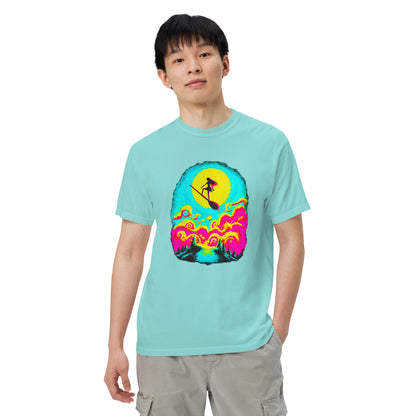 NEON Halloween-Kollektion 2024 - No. 11 - Schweres textilgefärbtes Unisex-T-Shirt - in 6 Farben