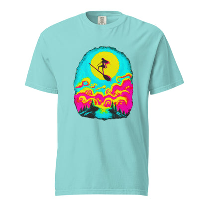 NEON Halloween-Kollektion 2024 - No. 11 - Schweres textilgefärbtes Unisex-T-Shirt - in 6 Farben