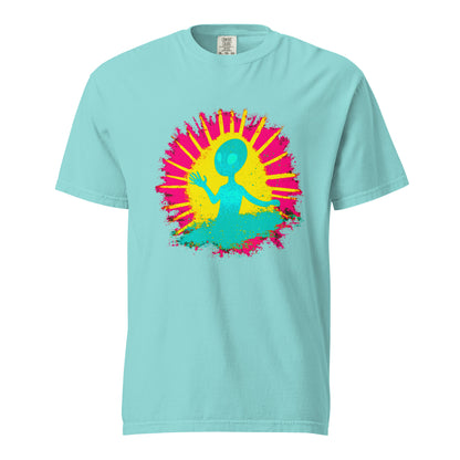 NEON Halloween-Kollektion 2024 - No. 12 - Schweres textilgefärbtes Unisex-T-Shirt - in 6 Farben