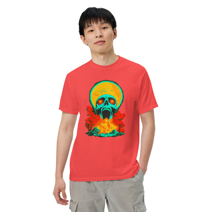 NEON Halloween-Kollektion 2024 - No. 05 - Schweres textilgefärbtes Unisex-T-Shirt - in 6 Farben