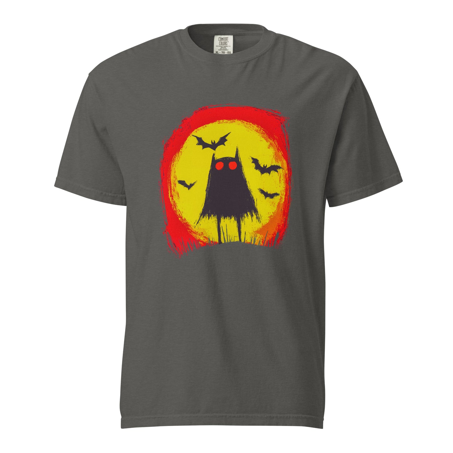 Halloween-Kollektion 2024 - No. 06 - Schweres textilgefärbtes Unisex-T-Shirt - in 3 Farben