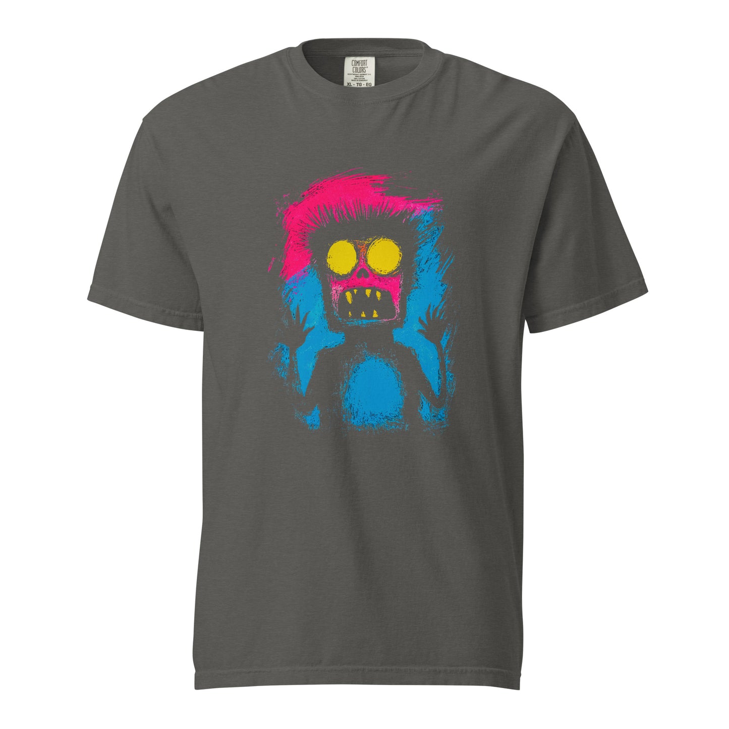 Halloween-Kollektion 2024 - No. 05 - Schweres textilgefärbtes Unisex-T-Shirt - in 3 Farben