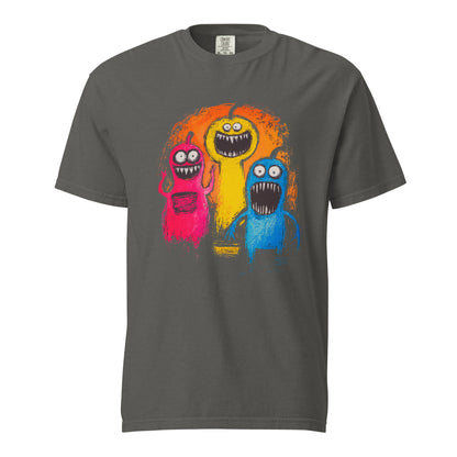 Halloween-Kollektion 2024 - No. 20 - Schweres textilgefärbtes Unisex-T-Shirt - in 3 Farben
