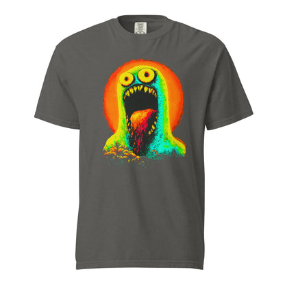 NEON Halloween-Kollektion 2024 - No. 06 - Schweres textilgefärbtes Unisex-T-Shirt - in 6 Farben