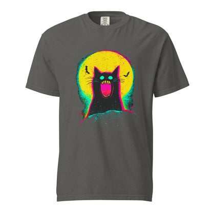 NEON Halloween-Kollektion 2024 - No. 09 - Schweres textilgefärbtes Unisex-T-Shirt - in 6 Farben