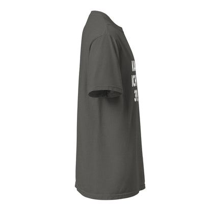 "Kaufe ich für 39.90!" - Schweres textilgefärbtes Unisex-T-Shirt - Pepper