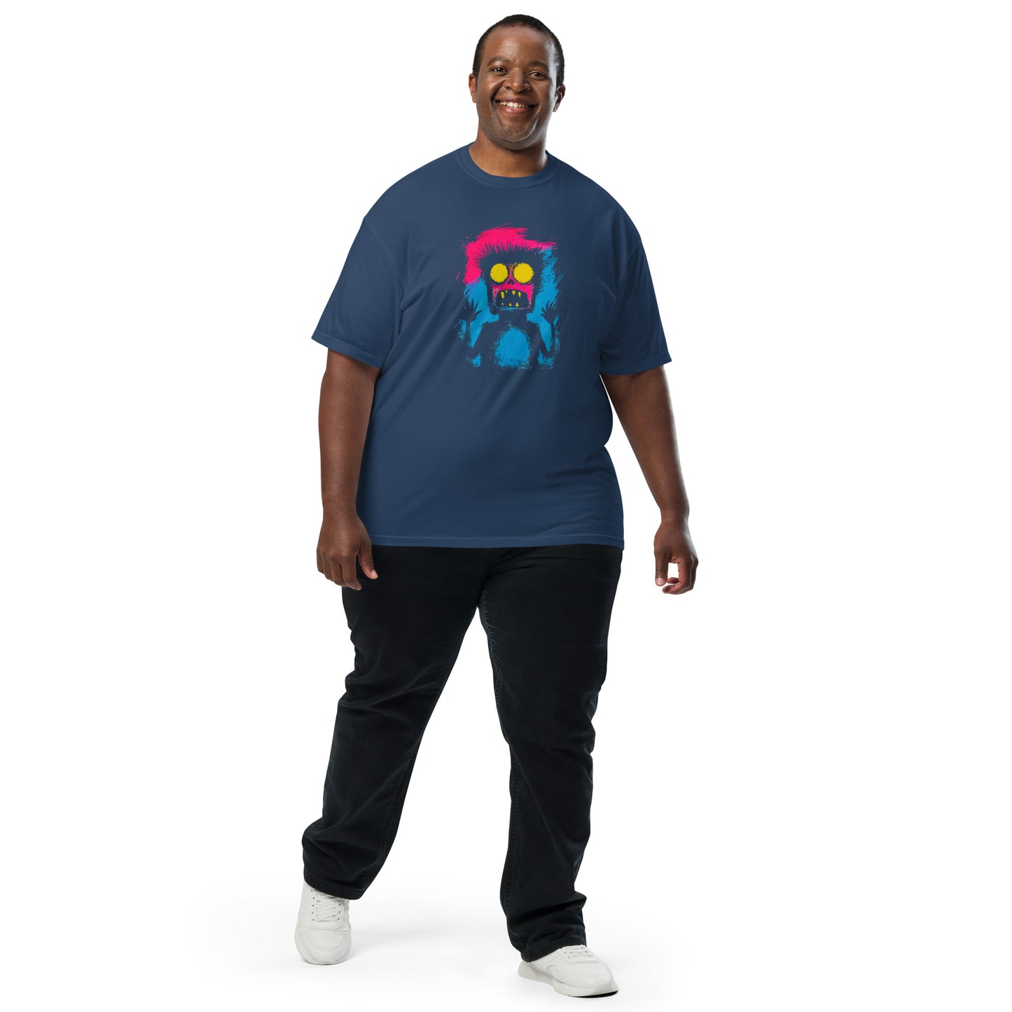 Halloween-Kollektion 2024 - No. 05 - Schweres textilgefärbtes Unisex-T-Shirt - in 3 Farben