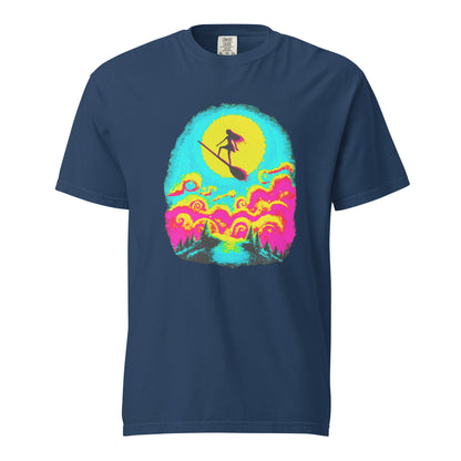 NEON Halloween-Kollektion 2024 - No. 11 - Schweres textilgefärbtes Unisex-T-Shirt - in 6 Farben