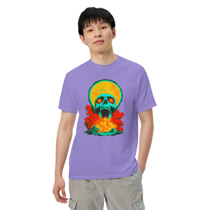 NEON Halloween-Kollektion 2024 - No. 05 - Schweres textilgefärbtes Unisex-T-Shirt - in 6 Farben