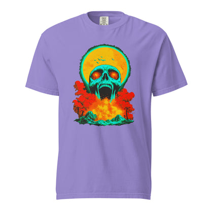 NEON Halloween-Kollektion 2024 - No. 05 - Schweres textilgefärbtes Unisex-T-Shirt - in 6 Farben