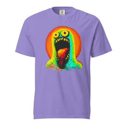 NEON Halloween-Kollektion 2024 - No. 06 - Schweres textilgefärbtes Unisex-T-Shirt - in 6 Farben