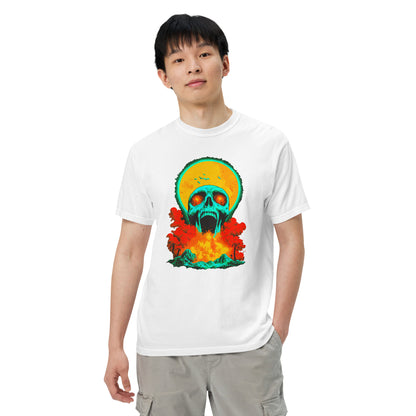 NEON Halloween-Kollektion 2024 - No. 05 - Schweres textilgefärbtes Unisex-T-Shirt - in 6 Farben