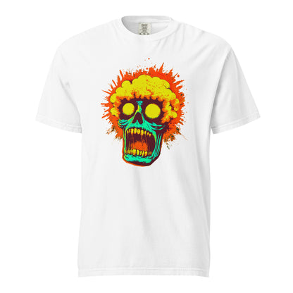 NEON Halloween-Kollektion 2024 - No. 01 - Schweres textilgefärbtes Unisex-T-Shirt - in 4 Farben
