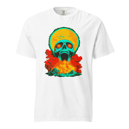 NEON Halloween-Kollektion 2024 - No. 05 - Schweres textilgefärbtes Unisex-T-Shirt - in 6 Farben