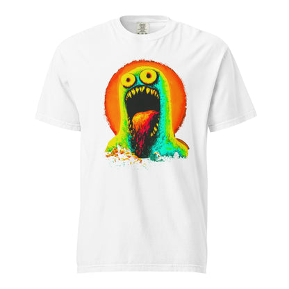NEON Halloween-Kollektion 2024 - No. 06 - Schweres textilgefärbtes Unisex-T-Shirt - in 6 Farben