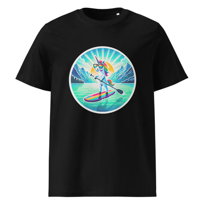 "SUP-Unicorn!" #1  - Unisex-Bio-Baumwoll-T-Shirt - Weiß