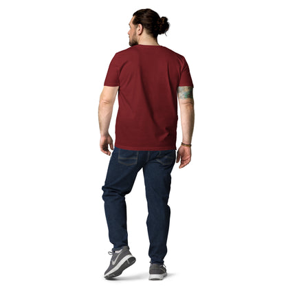 "Surf, Surf, Surf!" #2 - Unisex-Bio-Baumwoll-T-Shirt - Burgundy