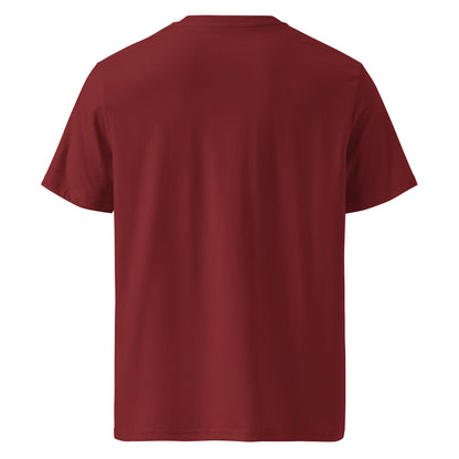 "Surf, Surf, Surf!" #2 - Unisex-Bio-Baumwoll-T-Shirt - Burgundy