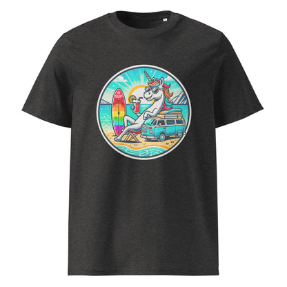 "SUP-Unicorn!" #2  - Unisex-Bio-Baumwoll-T-Shirt - Weiß