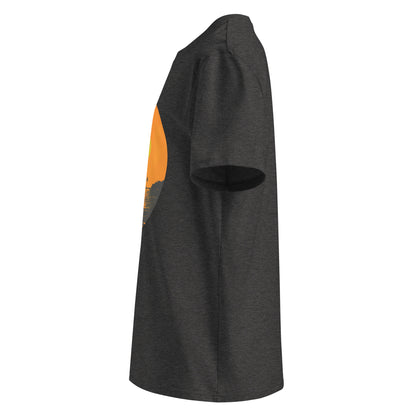 "Surf, Surf, Surf!" #3 - Unisex-Bio-Baumwoll-T-Shirt - Dark Heather Grey