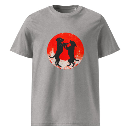 "Fighting Labbis!" - Unisex-Bio-Baumwoll-T-Shirt - Heather Grey