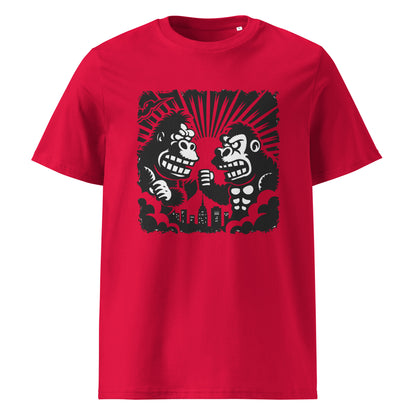 "Monster Madness!" #3 - Unisex-Bio-Baumwoll-T-Shirt - Rot