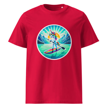 "SUP-Unicorn!" #1  - Unisex-Bio-Baumwoll-T-Shirt - Weiß