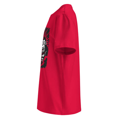 "Monster Madness!" #3 - Unisex-Bio-Baumwoll-T-Shirt - Rot