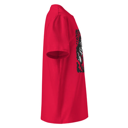 "Monster Madness!" #3 - Unisex-Bio-Baumwoll-T-Shirt - Rot