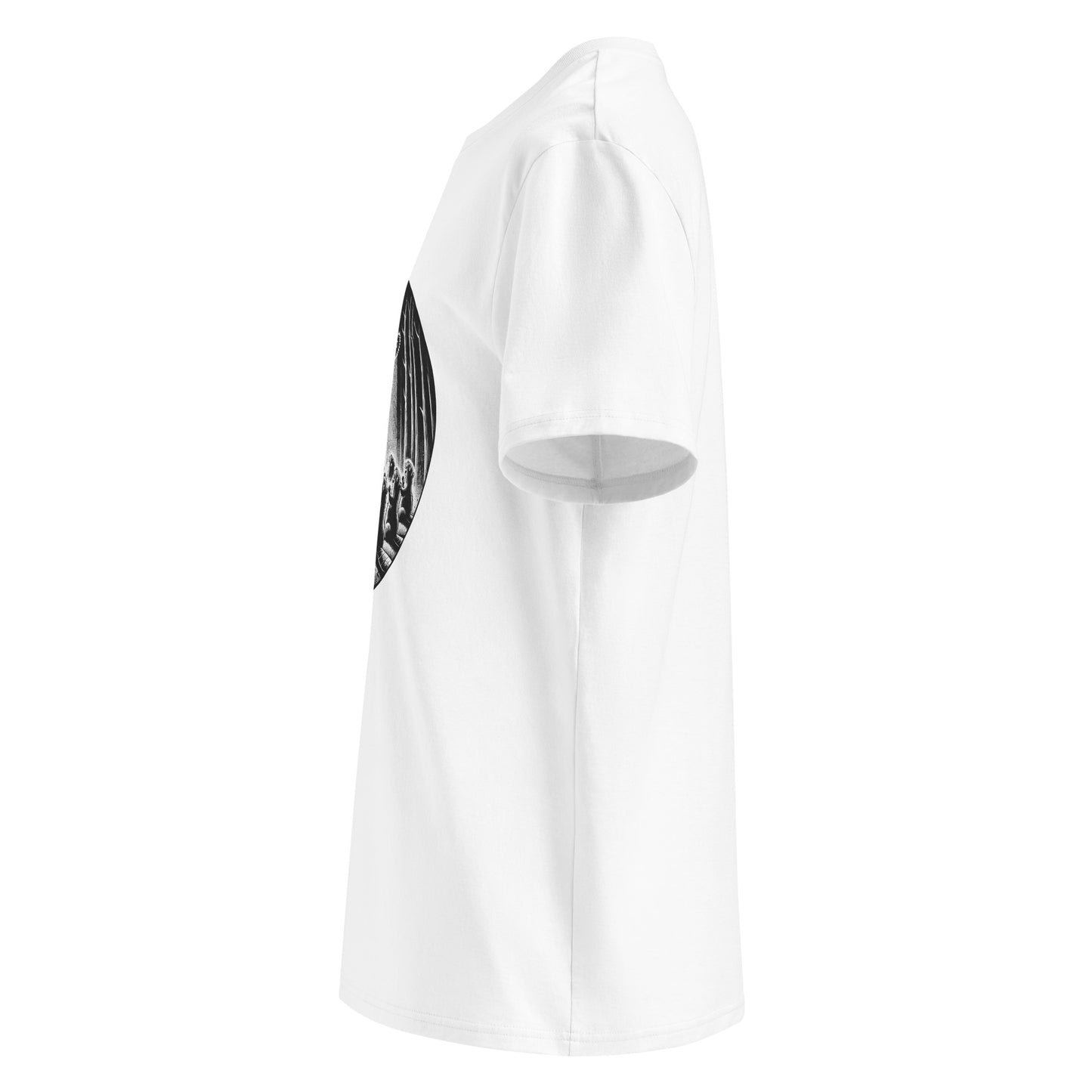 "Biber-Sekte" - Unisex-Bio-Baumwoll-T-Shirt - Weiß
