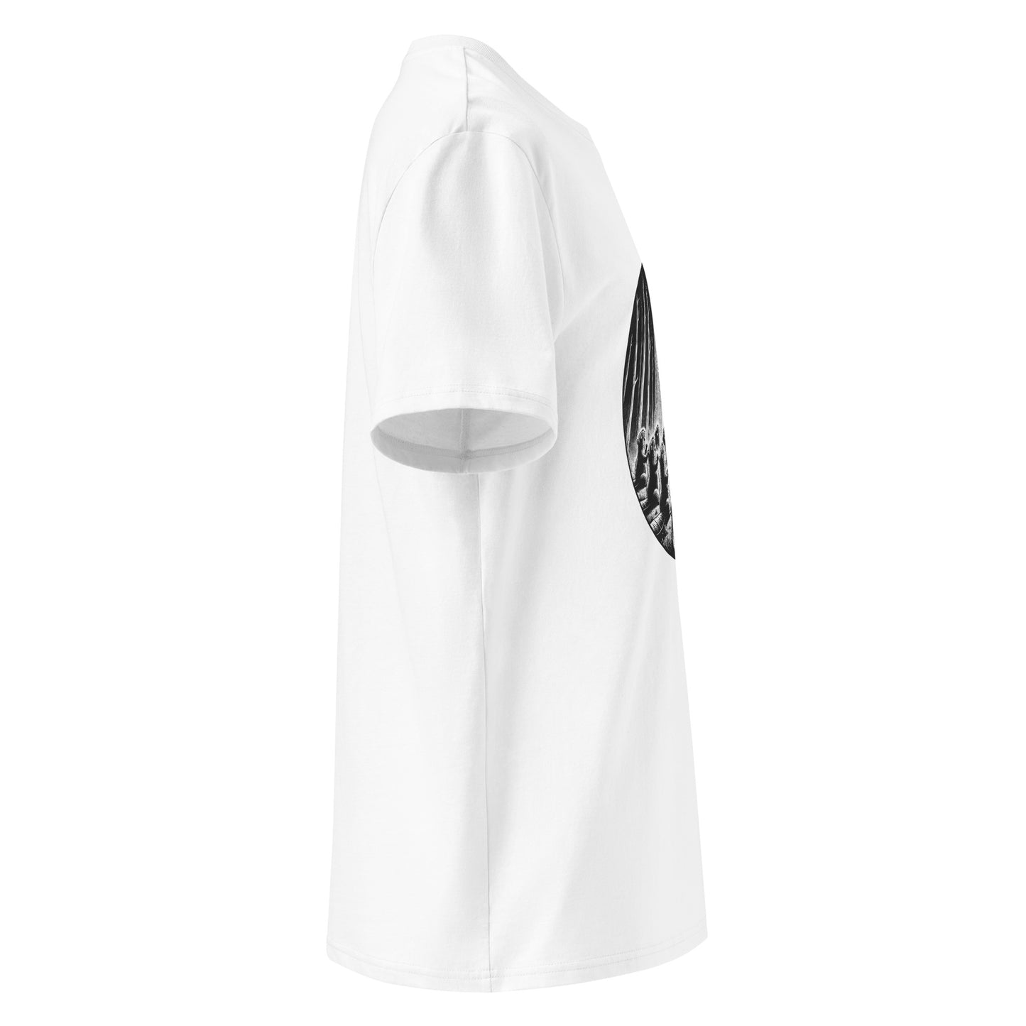 "Biber-Sekte" - Unisex-Bio-Baumwoll-T-Shirt - Weiß