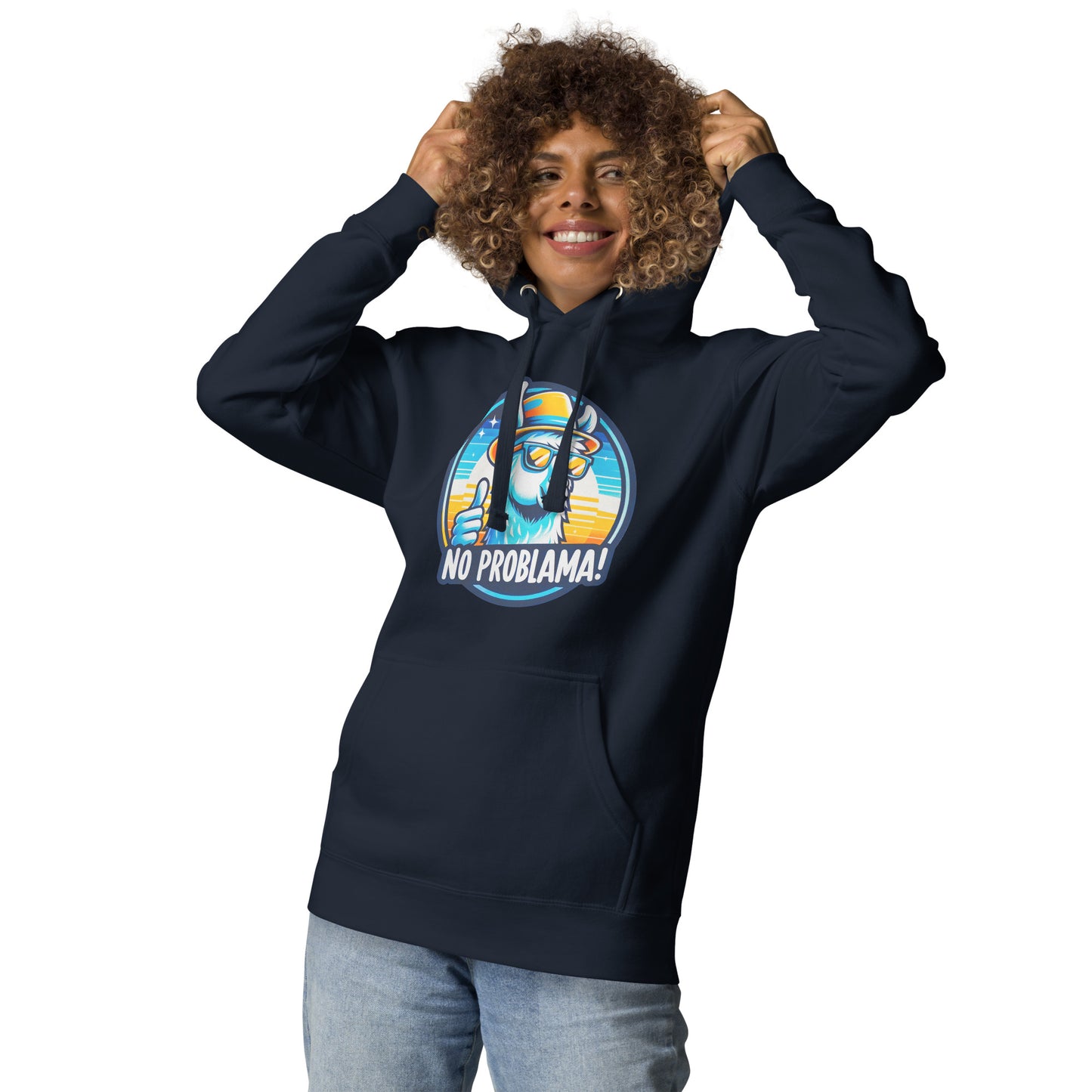 "No Problama!" - Unisex-Kapuzenpullover - in 5 Farben