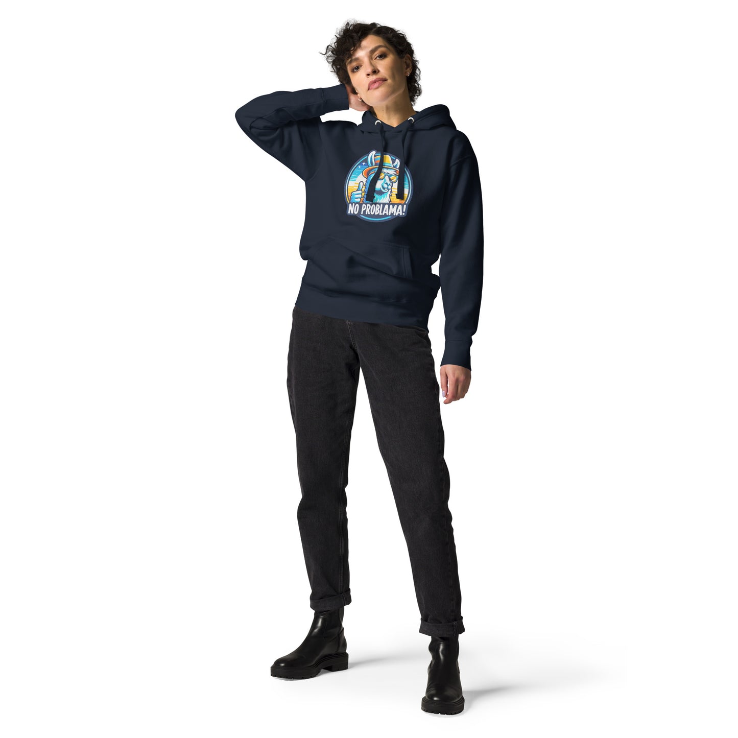 "No Problama!" - Unisex-Kapuzenpullover - in 5 Farben