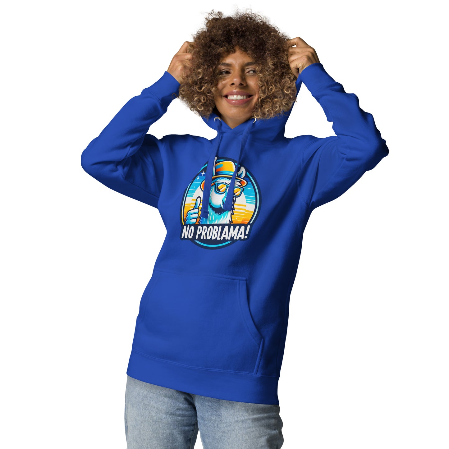 "No Problama!" - Unisex-Kapuzenpullover - in 5 Farben