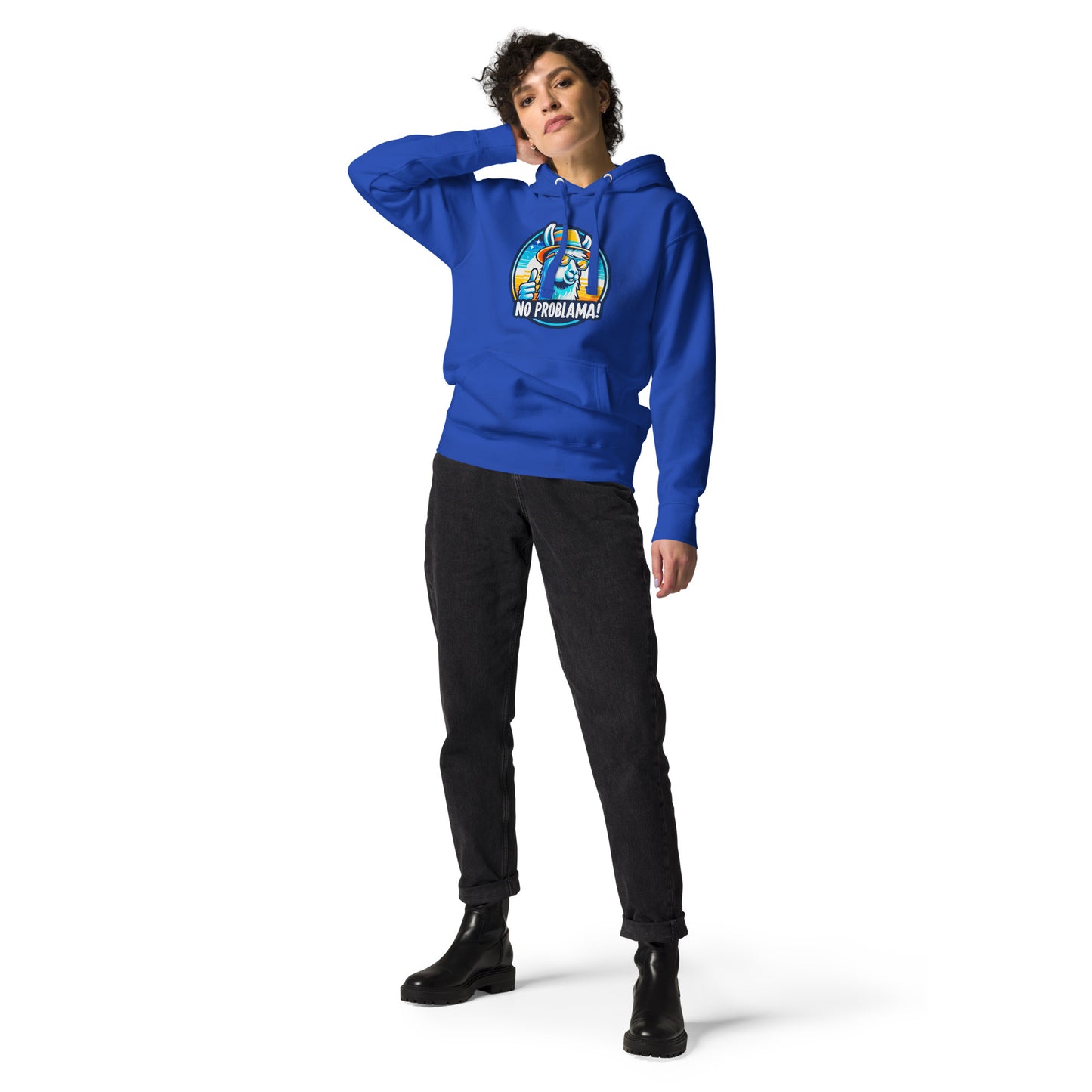 "No Problama!" - Unisex-Kapuzenpullover - in 5 Farben