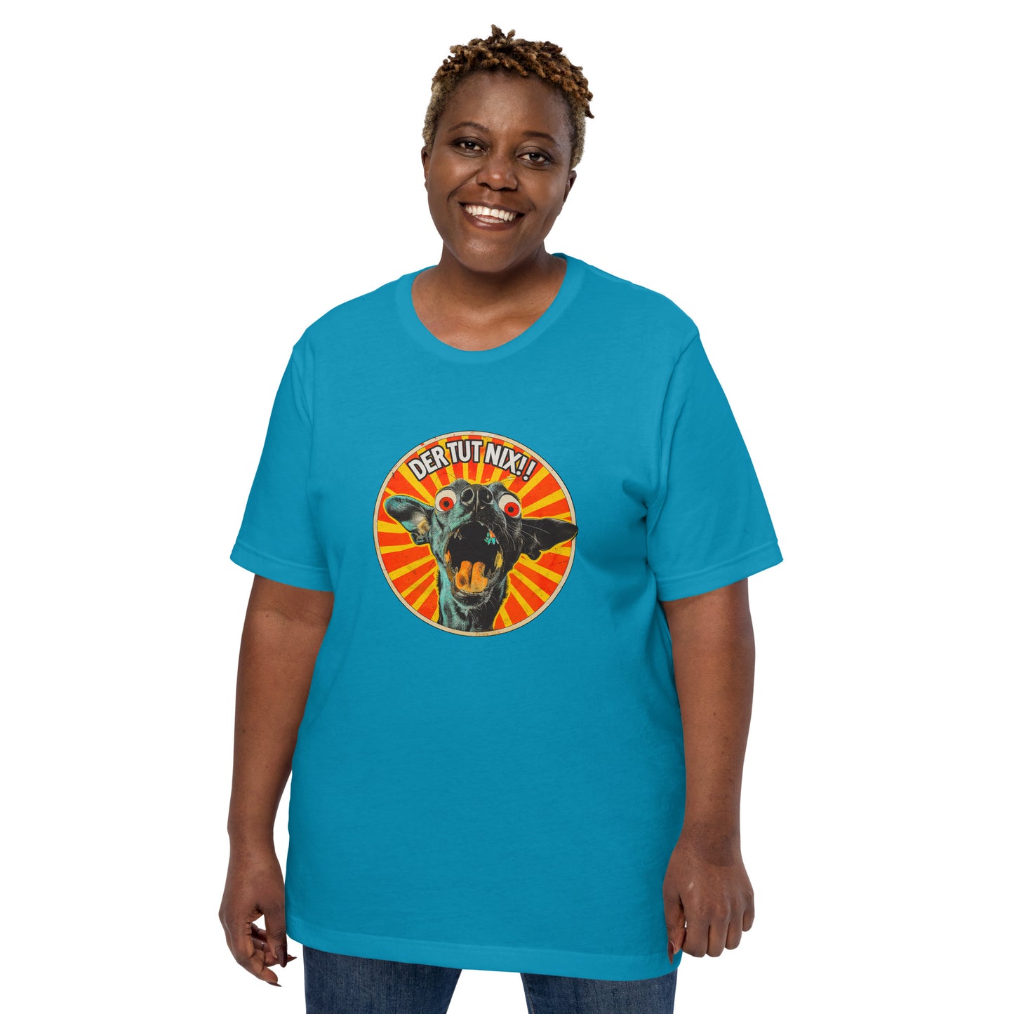 "Der tut nix!" #3 - Unisex-T-Shirt - Aqua